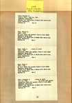 List - Maple Hill Cemetery - Moon, Blucher B.; Moon, Nellie M.; Moon, Orman E.; Moon, Virginia L. - Series 4, Subseries A, Box 6, Item 23 (37598)