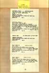 List - Maple Hill Cemetery - Schrimsher, Paul B.; Schrimsher, Susie A.; Shelton, Baby; Smith, Rollie S.; Smith, Sarah M. - Series 4, Subseries A, Box 6, Item 23 (37606)