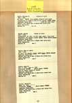 List - Maple Hill Cemetery - Smith, William W.; Talley, Alonzo; Talley, Mary E. Davis; Turner, Alma M.; Turner, Lonnie M. - Series 4, Subseries A, Box 6, Item 23 (37607)