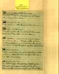 List - Maple Hill Cemetery - Cowles, Laura; Harrison, Lizzie M.; Talmage, Edward; Yeatman,; Yeatman, Julia; Yeatman, Preston - Series 4, Subseries A, Box 6, Item 24 (37630)