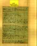 List - Maple Hill Cemetery - Christian, Anna V. T.; Christian, William L.; Clemens, Jeremiah; Clemens, Mary L.; Parsons, Silas; Reed, John; Smith, Beatrice Brooks - Series 4, Subseries A, Box 6, Item 24 (37633)