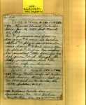 List - Maple Hill Cemetery - Cavender, Thomas Edward; Echols, Mary Hobbs; Echols, William - Series 4, Subseries A, Box 6, Item 24 (37638)