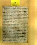 List - Maple Hill Cemetery - Culp, Charles N.; Hamblen, C. C.; Northcut, Gideon, Colonel; Northcut, Martha A.; Parker, Charaty G.; Parker, E. T.; Parker, Rodney - Series 4, Subseries A, Box 6, Item 24 (37650)