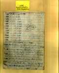 List - Maple Hill Cemetery - Bathes, Mary Pettie; Clark , Julia A.; Clark, John L.; Clark, Samuel S.; Clark, Samuel S., Jr.; Golstein, W. Bathes; confederate Graves - Series 4, Subseries A, Box 6, Item 24 (37654)