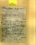List - Maple Hill Cemetery - Babcock, Alvah A.; Baker, Charles A.; Bibb, James, Rev.; Bibb, Katherine Marsh; Bibb, Salley A.; Bibb, William Garrett; Bronaugh, Willliam J.; Cruse, Mary A. - Series 4, Subseries A, Box 6, Item 24 (37663)