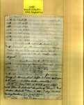 List - Maple Hill Cemetery - Confederate Graves; Hall, Brown Mary A.; Hall, James S.; Hall, Thomas; Roberts, Baker; Roberts, Ellen Douglas; Roberts, Lucy C.; Rothenburg, E. H.; Rothenburg, H. L.; Rothenburg, Minnie Francis; Sharrock, Mary Ann - Series 4, Subseries A, Box 6, Item 24 (37672)