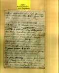 List - Maple Hill Cemetery - Bradley, Adeline; Bradley, James; Bradley, John; Bradley, Mary Chambers; Bradley, Sarah Ann; Childs, J. H., Mrs.; Selleck, W. G. - Series 4, Subseries A, Box 6, Item 24 (37696)