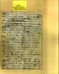 List - Maple Hill Cemetery - , Mammy; Brandon, Mary A.; Brandon, William; Humphrey, A. M., Mrs.; Jones, Leroy H.; Mastin, Edmund I.; McLean, Louis; McLean, Mary Jane - Series 4, Subseries A, Box 6, Item 24 (37724)