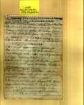 List - Maple Hill Cemetery - Aday, John F.; Aday, Margaret; Barker, Elizabeth; Barker, William; Bedlock, Willie; Bradford, J. B.; Posey, A. E.; Posey, P. T. - Series 4, Subseries A, Box 6, Item 24 (37732)