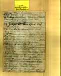 List - Maple Hill Cemetery - Bradford, Fielding; Bradford, J. B., Jr.; Bradford, John P.; Bradford, Joseph B.; Bradford, Marion Louise; Bradford, Martha H.; Bradford, Mattie Moore; Bradford, William Patton; Clarke, William; Smith, Martha Patton - Series 4, Subseries A, Box 6, Item 24 (37734)