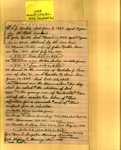 List - Maple Hill Cemetery - Fanning, Stephen O.; Gurley, Robbie; Kinkle, A. J.; Kinkle, John; Kinkle, Maria; Lane, George W.; Lane, Martha D.; Lane, Martha N.; Lane, Nicholas J.; Lane, Pattie; Langston, Mary E. - Series 4, Subseries A, Box 6, Item 25 (37752)