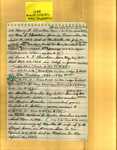 List - Maple Hill Cemetery - Austin, Mildred D.; Christian, Anna V. T.; Christian, Harry F.; Christian, William L.; Franks, Britten; Franks, Rufus; Lloyd, Martha P.; Lloyd, W. B.; Maddox, Ella - Series 4, Subseries A, Box 6, Item 25 (37766)
