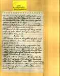 List - Maple Hill Cemetery - Lloyd, John; Lloyd, W. B.; Read, John; Read, Maria Louisa; Read, Mary - Series 4, Subseries A, Box 6, Item 25 (37767)
