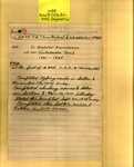 List; schedule - Maple Hill Cemetery - Oct 12, 1979 - Confederate Graves; Summary of Report - Series 4, Subseries A, Box 6, Item 25 (37846)