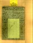 List - Maple Hill Cemetery - cover - Series 4, Subseries A, Box 6, Item 26 (37850)