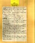 List - Maple Hill Cemetery - Allison, John C.; Allison, Martha A.; Allison, Samuel H.; Allison,William P.; Ewing, Alexander; Ewing, John James; Ewing, Martha Jane - Series 4, Subseries A, Box 6, Item 26 (37871)