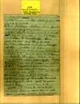 List - Maple Hill Cemetery - Grimes, Cealy; Patton, George Beirne; Patton, Thomas; Thompson, Scholle; Warwick, Lucretia; Wooldridge, William H. - Series 4, Subseries A, Box 6, Item 26 (37895)