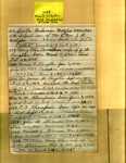 List - Maple Hill Cemetery - Caruthers, Mary Ellen; Hertzler, J. R., Mr. & Mrs.; Hertzler, Lucille Anderson; Laughlin, Humes C.; Laughlin, J. B.; Laughlin, James B., Dr.; Stevenson, G. M.; Stevenson, Harriett J.; Stevenson, John B.; Stevenson, Mary Ellen; Thompson, C. O.; Thompson, W. M. - Series 4, Subseries A, Box 6, Item 30 (64104)