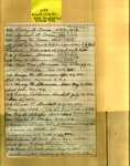 List - Maple Hill Cemetery - Burkett, Almon L.; Burkett, Nancy Caldonia; Cook, Anna C.; Cook, William R.; Cruse, Lucy W.; Cruse, Percy G.; Cruse, Samuel R.; Matkin,; Phelps, Eharles E.; Phelps, Eva G.; Stevenson, Alice Mae; Stevenson, Charles W.; Stevenson, George M.; Stevenson, Harry M.; Stevenson, J. Melvin - Series 4, Subseries A, Box 6, Item 30 (64107)