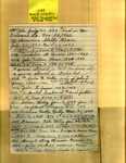 List - Maple Hill Cemetery - Copeland,; Fearn, Berenice Shelby; Gardiner, W. F.; Hobbs, Leila H.; Jones, John T.; Kelly, Avaline Hobbs; Kelly, Frances Tate; Kelly, Solon; Monroe, Beryle Ray; Moore, Cordelia B.; Moore, John Watson; Peeler, - Series 4, Subseries A, Box 6, Item 30 (64120)