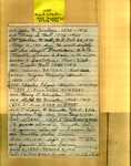 List - Maple Hill Cemetery - Baxter, Charles Edgar; Baxter, Wynn Massey; Darwin, James Lanier; Darwin, Martha Patton; Hall, Benton M.; Hall, Cicero; Hall, Mary S.; Wallace, John H.; Winston, Isaac N.; Winston, Mary L.; Winston, Ruth M. - Series 4, Subseries A, Box 6, Item 30 (64128)