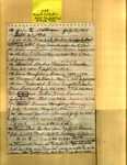 List - Maple Hill Cemetery - Darwin, Davis Humphrey; Darwin, Jeff D.; Darwin, Margaret A.; Darwin, Samuel Jackson; Darwin, Sudie True; Darwin, Tommie Humphrey; Davis, Bettie C.; Davis, Septimus C.; Lewter, D. A.; Lewter, Elizabeth; Patterson, John K. - Series 4, Subseries A, Box 6, Item 31 (64135)