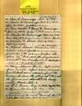 List - Maple Hill Cemetery - Cumings, Charles W.; Cummings, Alice S.; Cummings, Charles H.; Cummings, Mary H.; Erwin, L. O.; Erwin, Mary Shaver; McDonald, Lorene; Shaver, Alfred; Shaver, Cornelia H.; White, C. T., Rev. - Series 4, Subseries A, Box 6, Item 31 (64140)