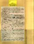 List - Maple Hill Cemetery - Collins, Ira P., Mr. & Mrs.; Garvin, E. S., Mrs.; Giles, Susie B.; Giles, William A.; Huff, Mary Woodson; McDonnell, Lillian; Thompson, M. S.; Thompson, Mary S.; Thompson, R. M. - Series 4, Subseries A, Box 6, Item 31 (64141)