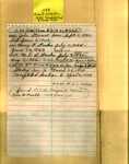 List - Maple Hill Cemetery - Parks, M. D. L.; Parks, Mary F.; Rhea,; Stewart, John - Series 4, Subseries A, Box 6, Item 31 (64153)