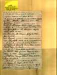 List - Maple Hill Cemetery - Arnold, Mildred; Hensley, Elizabeth; Hensley, Ernest; High, Anna E.; High, Henry Albert; High, Ida Jamar; Jamar, Ida; Laxson, Josephine R.; Laxson, Orville B.; Monroe,; Stevens, Ellen Baker; Stevens, L. D.; Thrift, J. R. - Series 4, Subseries A, Box 6, Item 31 (64168)