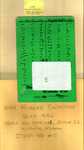 Cover - Maple Hill Cemetery - Steno Pad 17, Section 22 - Series 4, Subseries A, Box 6, Item 34 (64245)