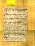 List - Maple Hill Cemetery - Anderson, Hettie M.; Anderson, James R. Martin; Anderson, N. F.; Edwards, Joe W.; Gwathney, Carry D.; Riddle, Lurah Pitts; Schrimsher, Dixie; Schrimsher, Leslie; Wilkinson, Betty - Series 4, Subseries A, Box 6, Item 36 (64354)