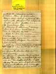 List - Maple Hill Cemetery - Cloud,; Parker, Flossie M.; Parker, Laura C.; Parker, Rufus E.; Rodgers, Donald D.; Schrimsher, Thomas J.; Steelman, Marbie L. - Series 4, Subseries A, Box 6, Item 36 (64355)