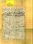 List - Maple Hill Cemetery - Aug 19, 1975 - Birdsong, Oscar Floid; Bradford, Jennie; Carroll,; Hayes, Marion; Johnson, G. M.; Johnson, Sarah J.; McGinness, J. R.; Morring, Wanda Fay; Payne, Essie E.; Section 26 Started; Smith, Annie L. Reese; Smith, Clarence D.; Worley, Elizabeth; Worley, Silas B. - Series 4, Subseries A, Box 6, Item 36 (64370)
