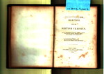 Book - New York, NY - 1856 - Selections From the British Classics - Series 10, Subseries A, Box 6, Folder 2 (84548)