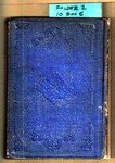 Book cover - Series 10, Subseries A, Box 6, Folder 2 (84611)
